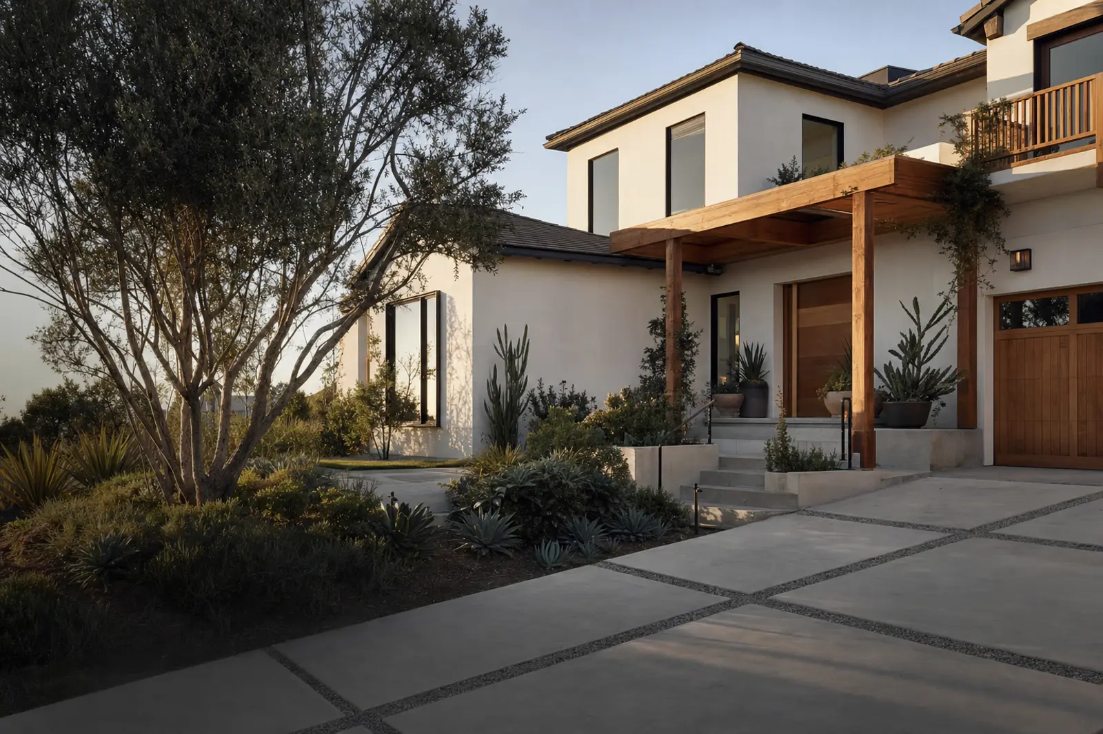 Contemporary Southern California residential construction